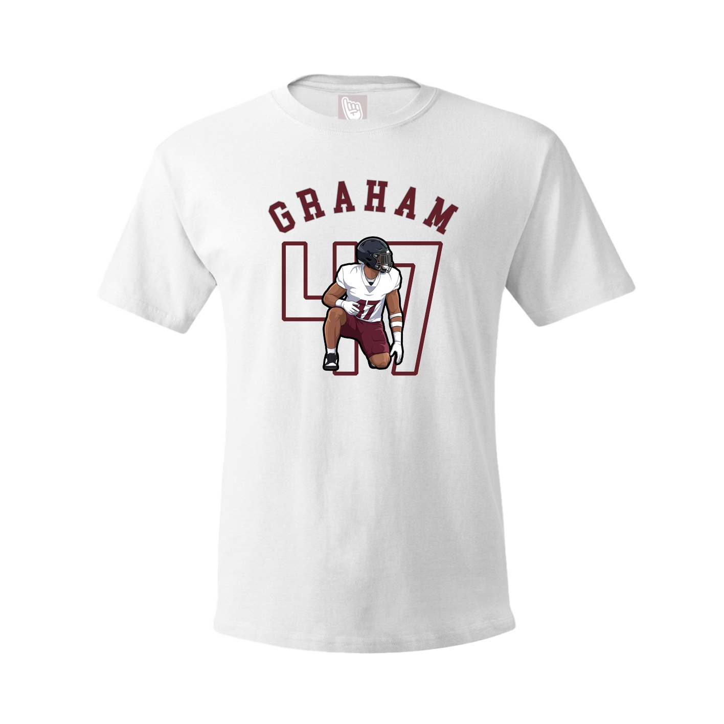 Tee — Shirsey Arch in White