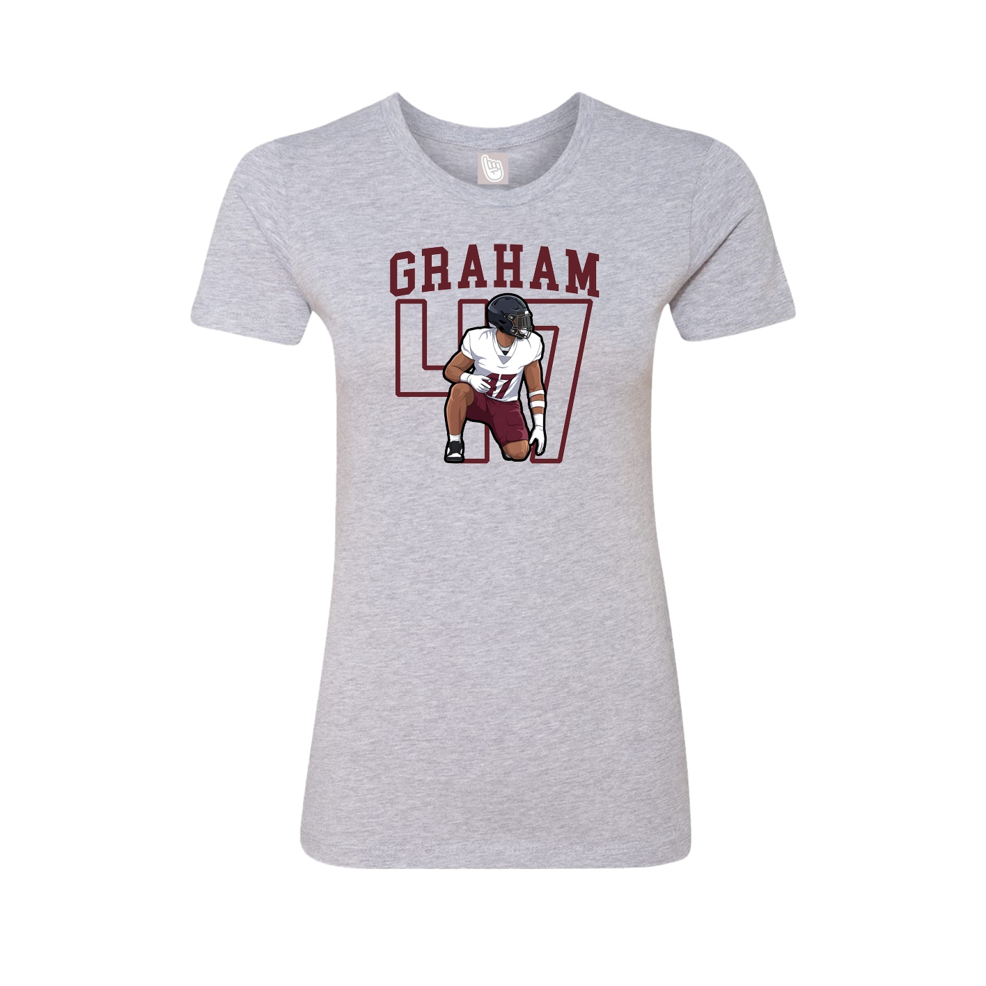 Womens Tee — Shirsey in Grey