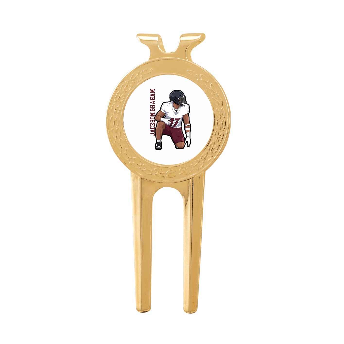 Divot Tool with Ball Marker — Name Vertical in Classic