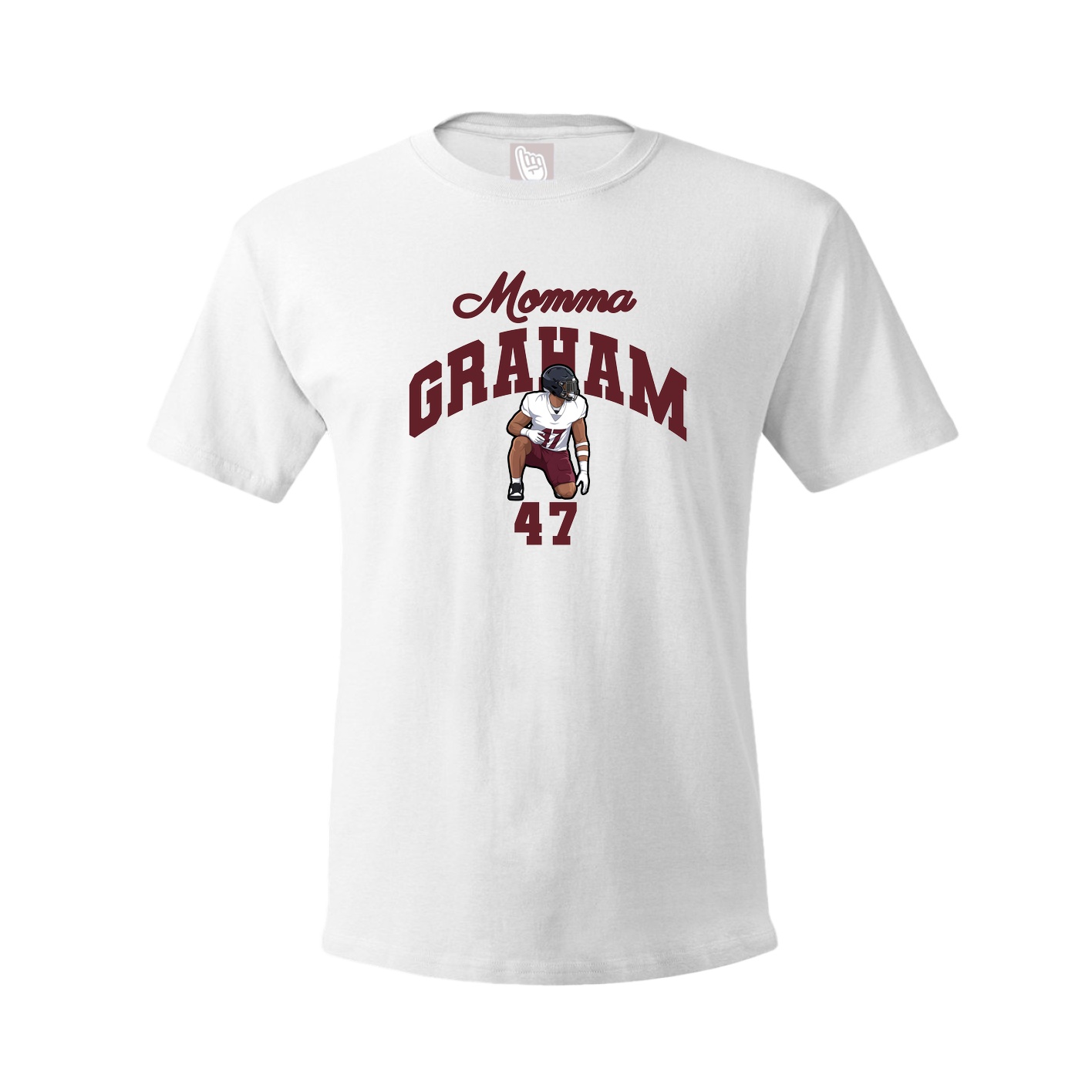 Tee — Mothers Day Arch in White