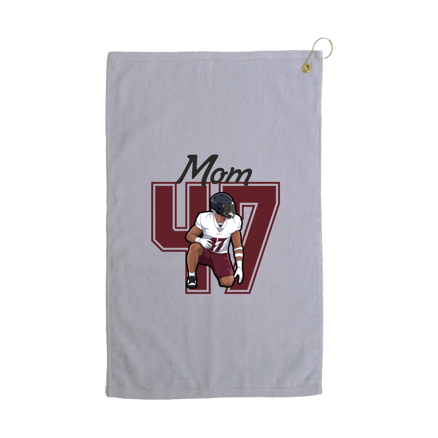Golf Towel — Mothers Day Shirsey in Grey
