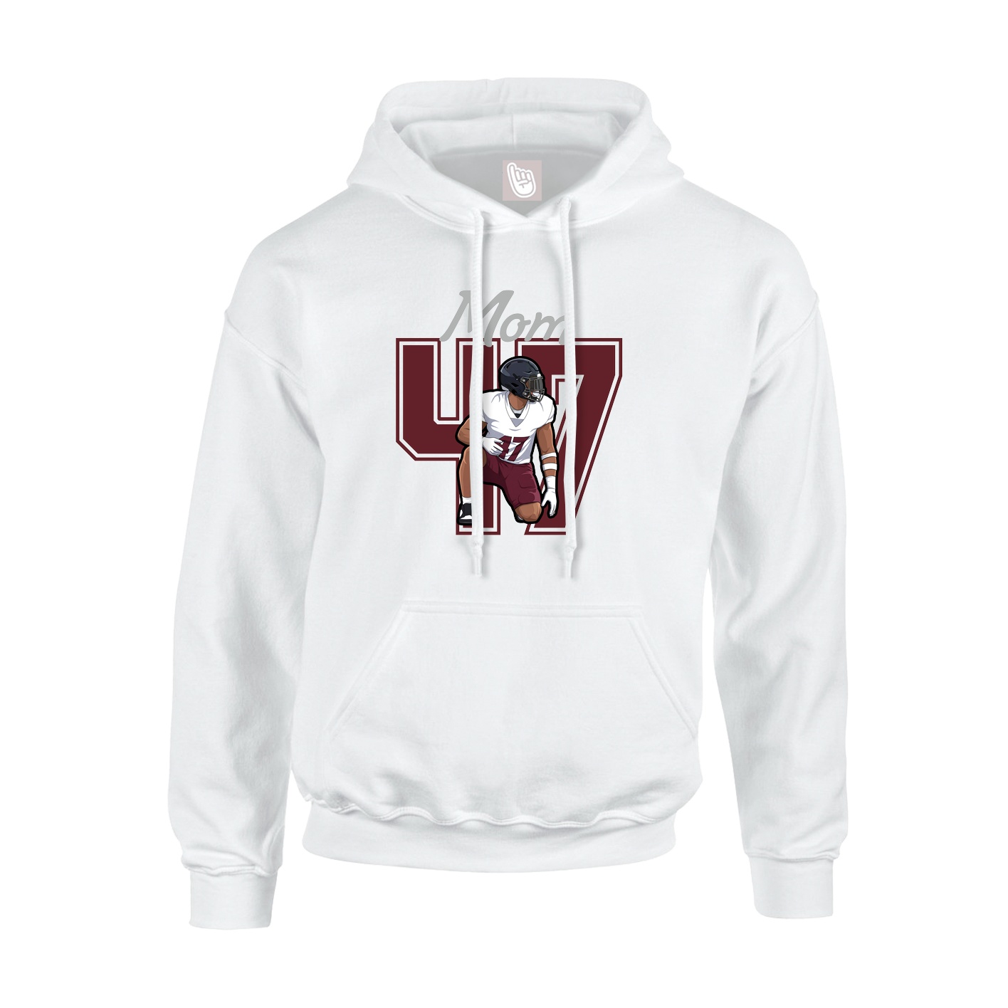 Youth Hoodie — Mothers Day Shirsey in White