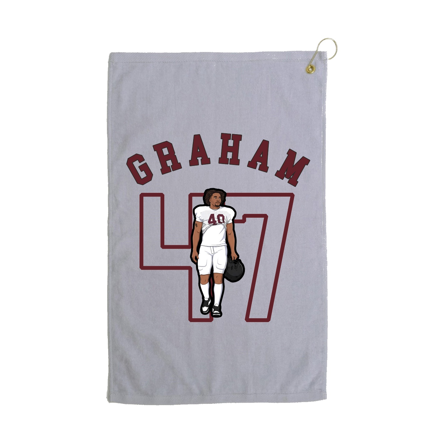 Golf Towel — Shirsey Arch in Grey