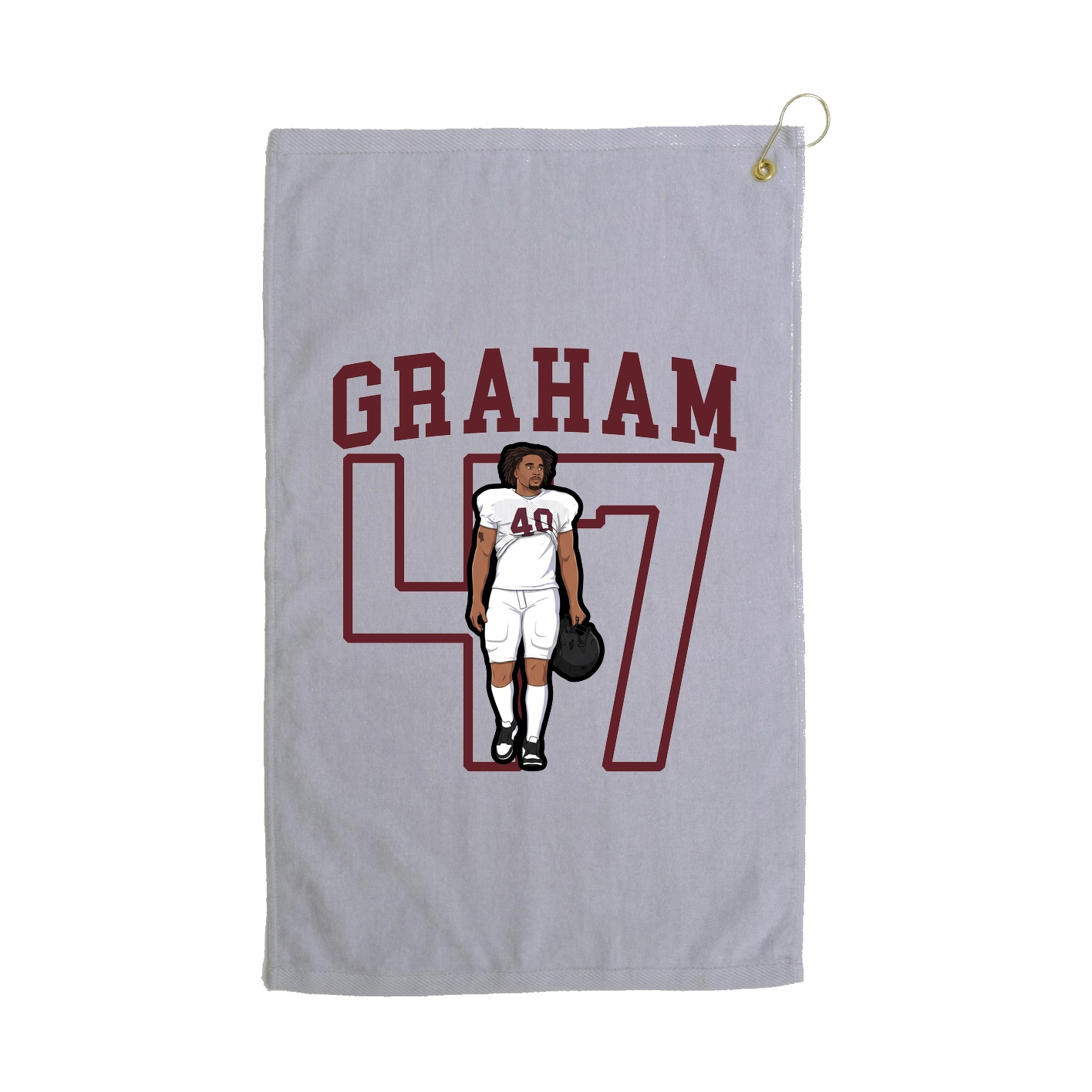 Golf Towel — Shirsey in Grey