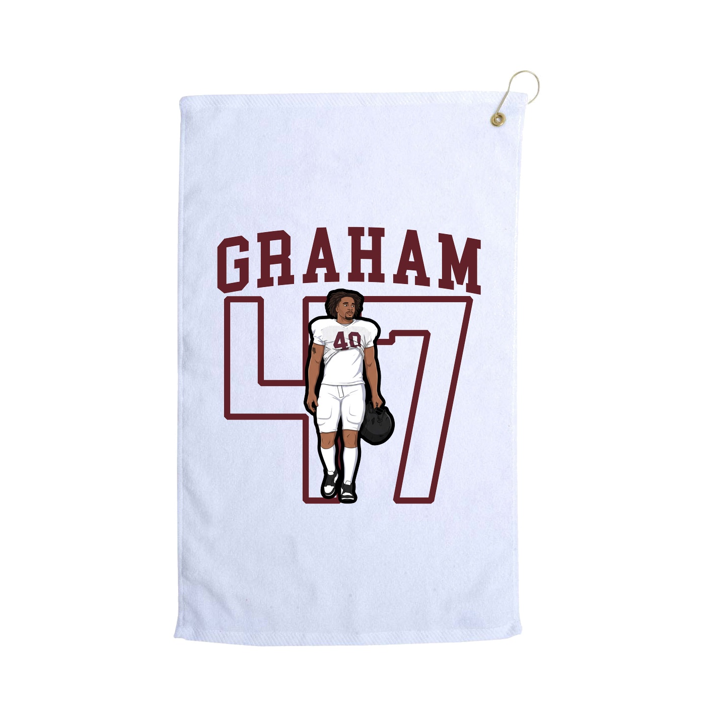 Golf Towel — Shirsey in White