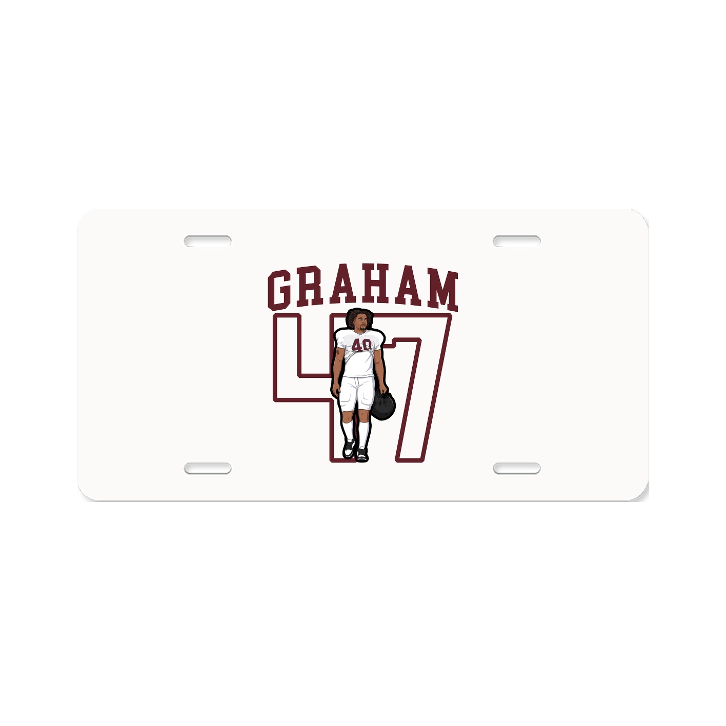 Aluminum License Plate