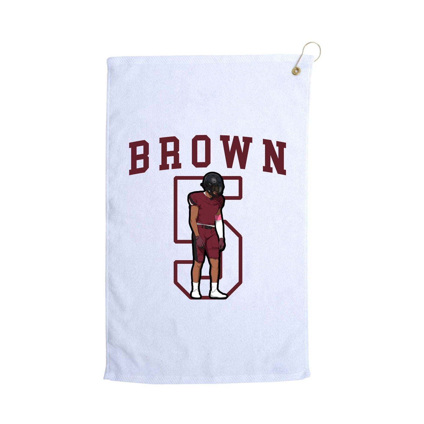 Golf Towel — Shirsey in White