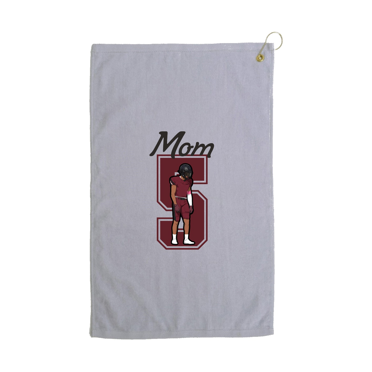 Golf Towel — Mothers Day Shirsey in Grey