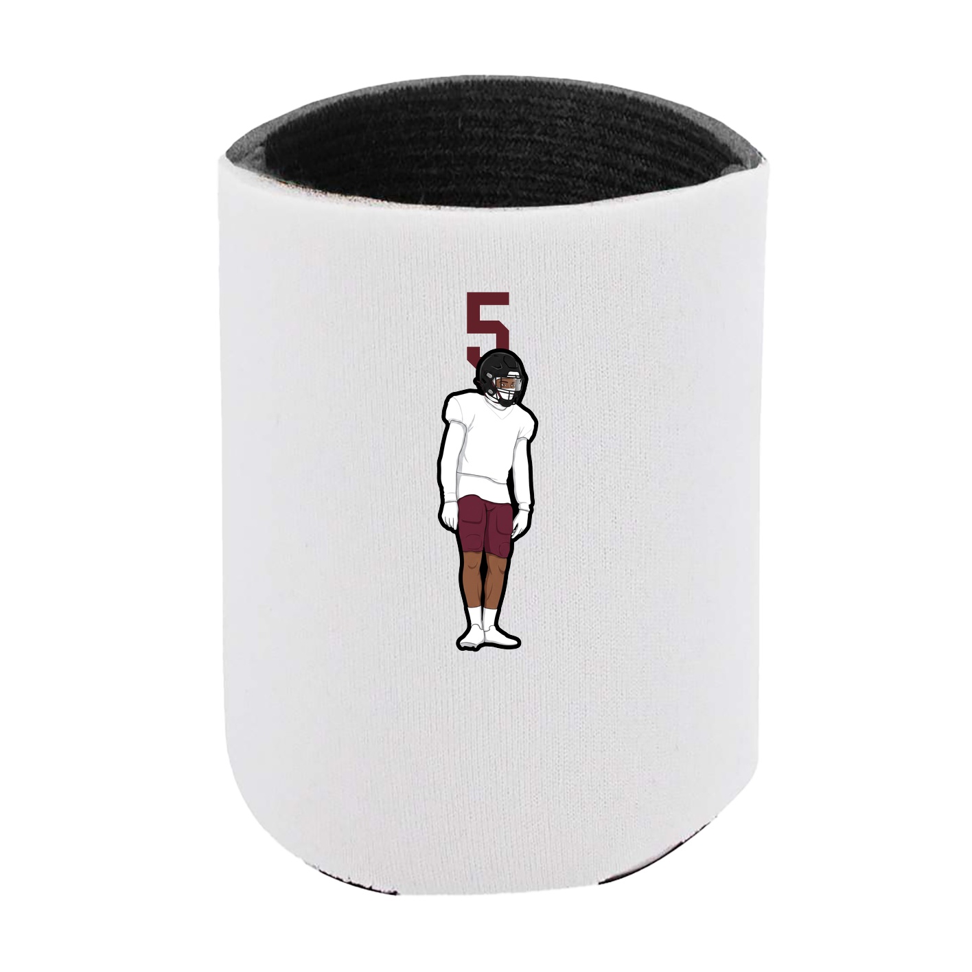 Can Holder — Number Top in White
