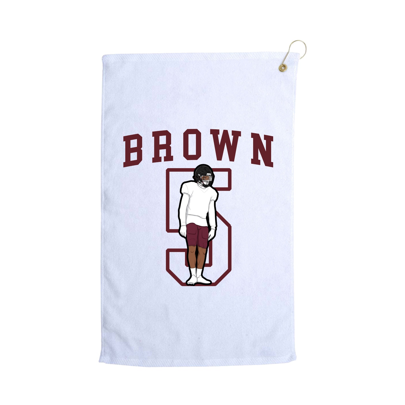 Golf Towel — Shirsey in White
