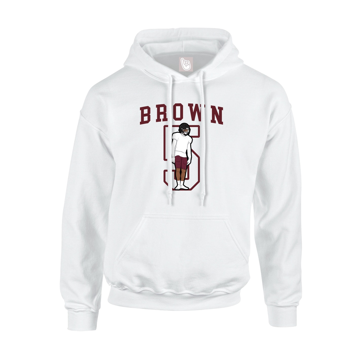 Youth Hoodie — Shirsey in White