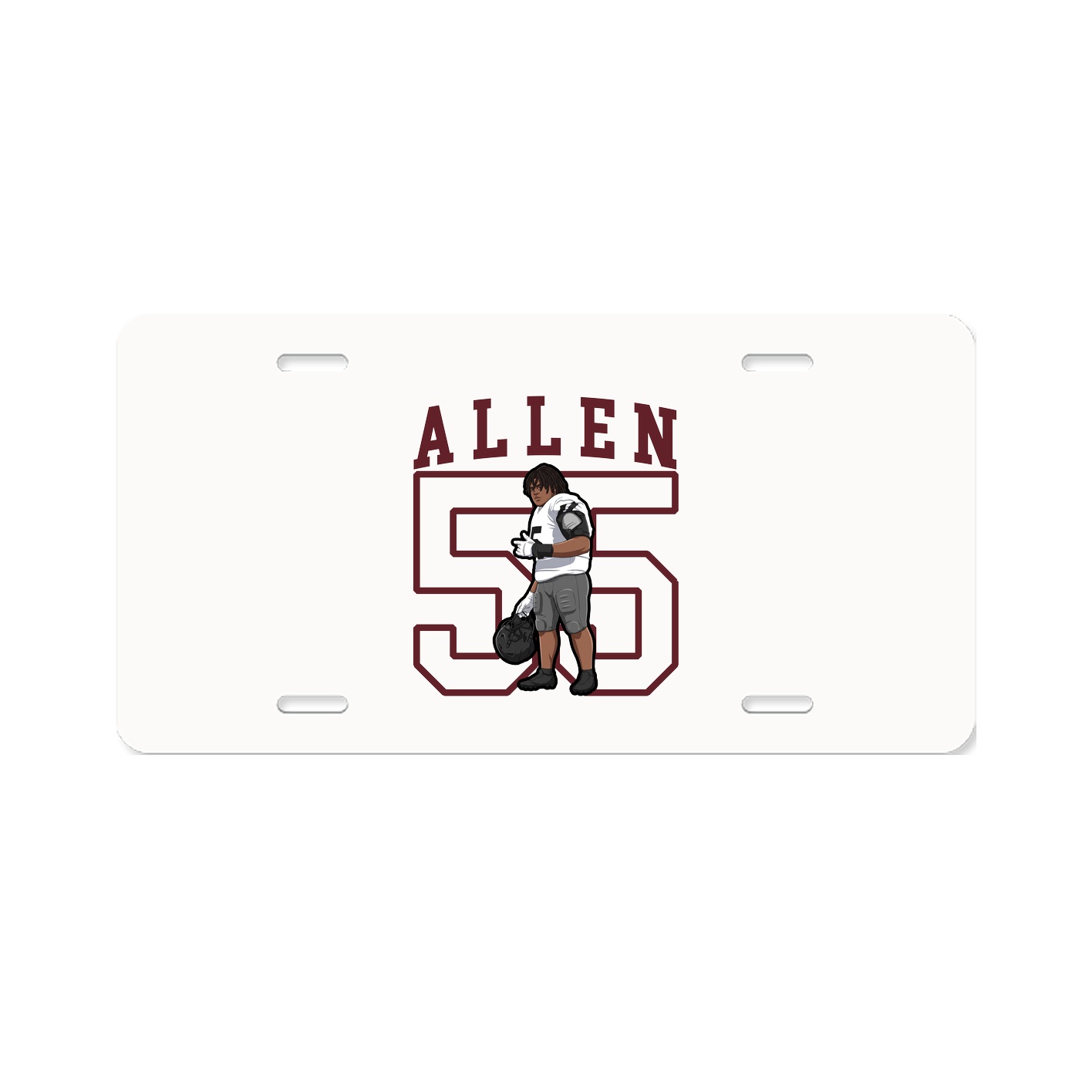 License Plate — Shirsey in Classic