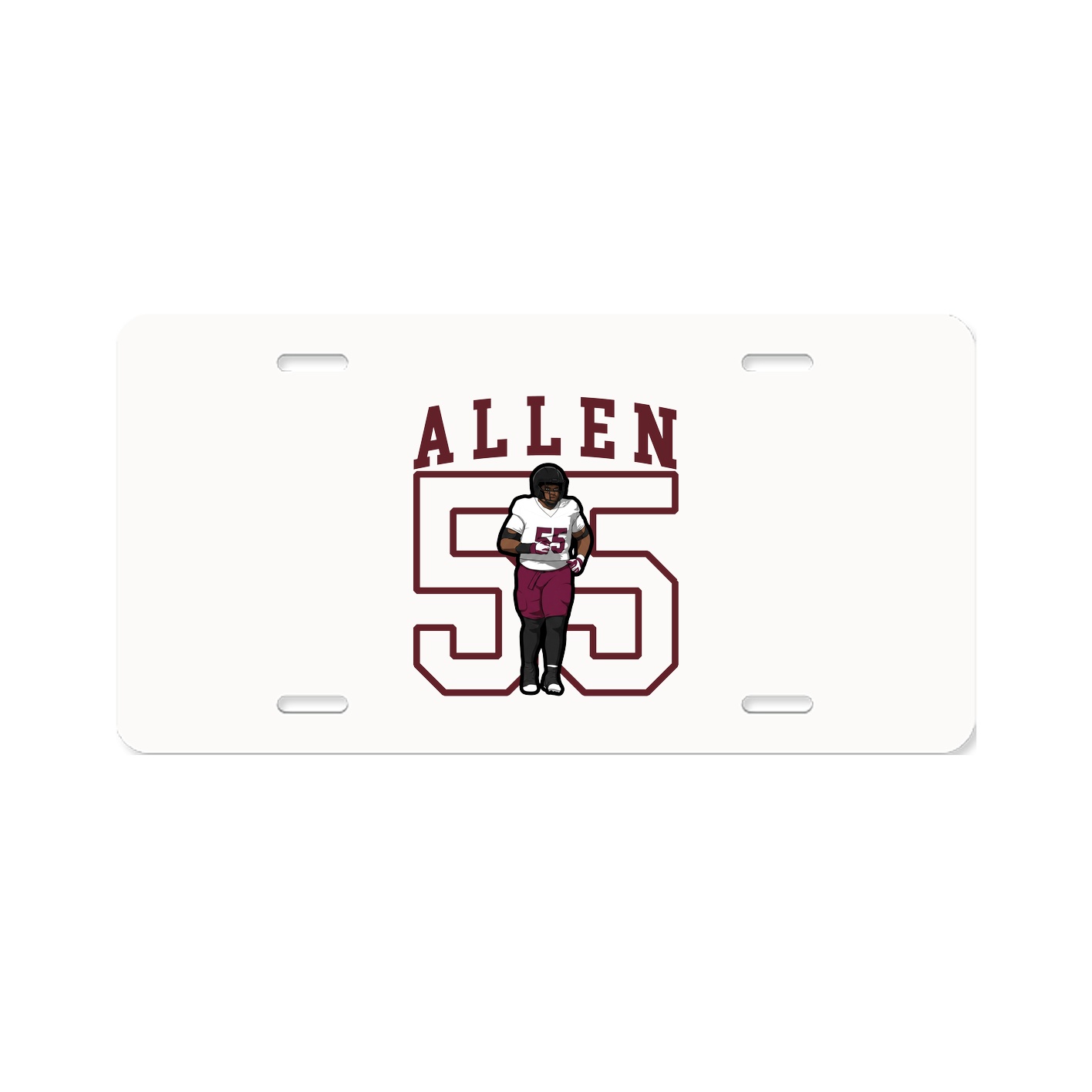 License Plate — Shirsey in Classic