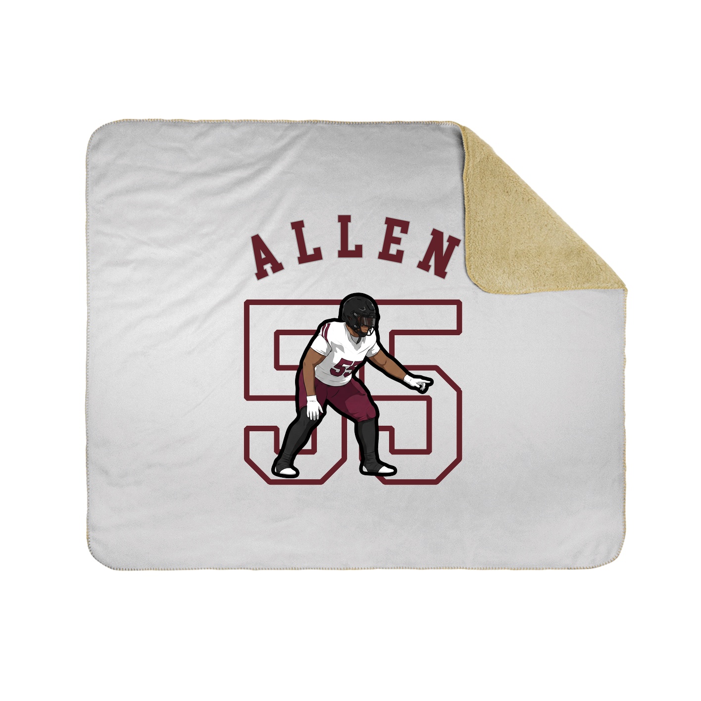 Throw Blanket — Shirsey Arch in White