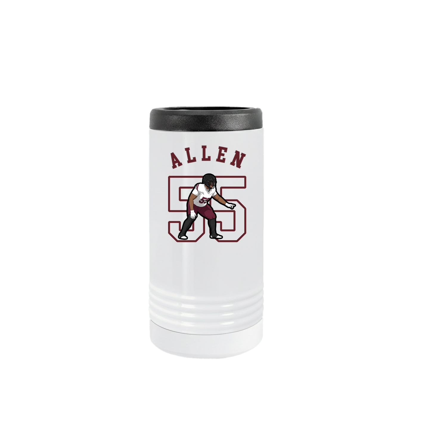 Slim Beverage Holder — Shirsey Arch in White