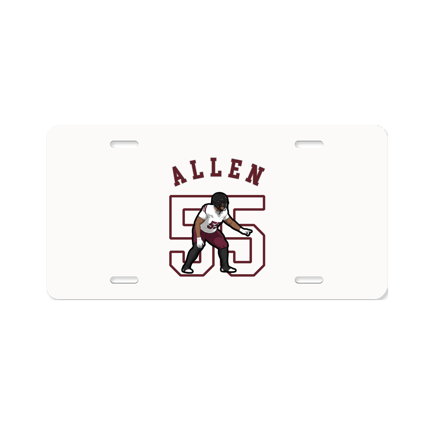 License Plate — Shirsey Arch in Classic