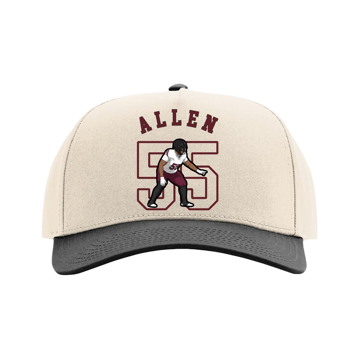 Full Fabric Five-Panel Champ Cap