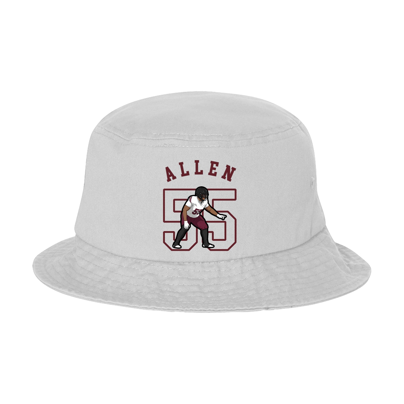 Bucket Cap — Shirsey Arch in White