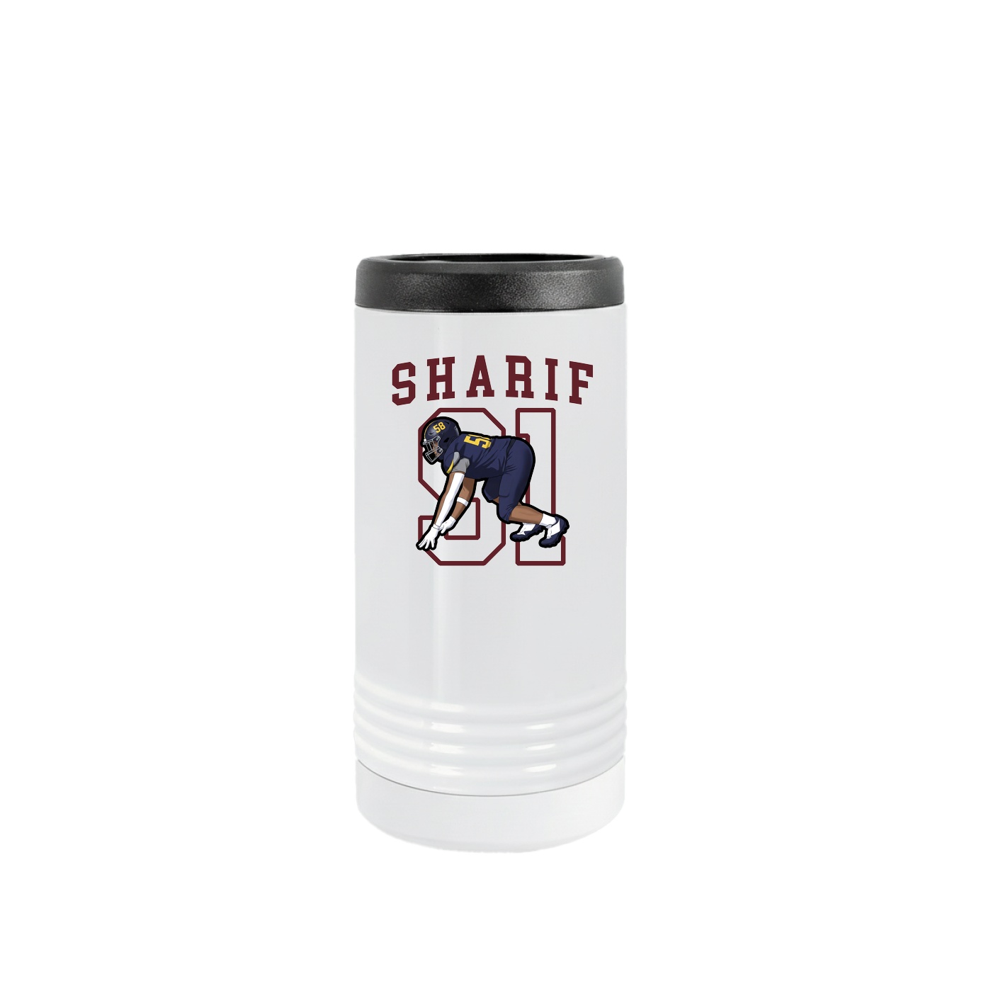 Slim Beverage Holder — Shirsey in White