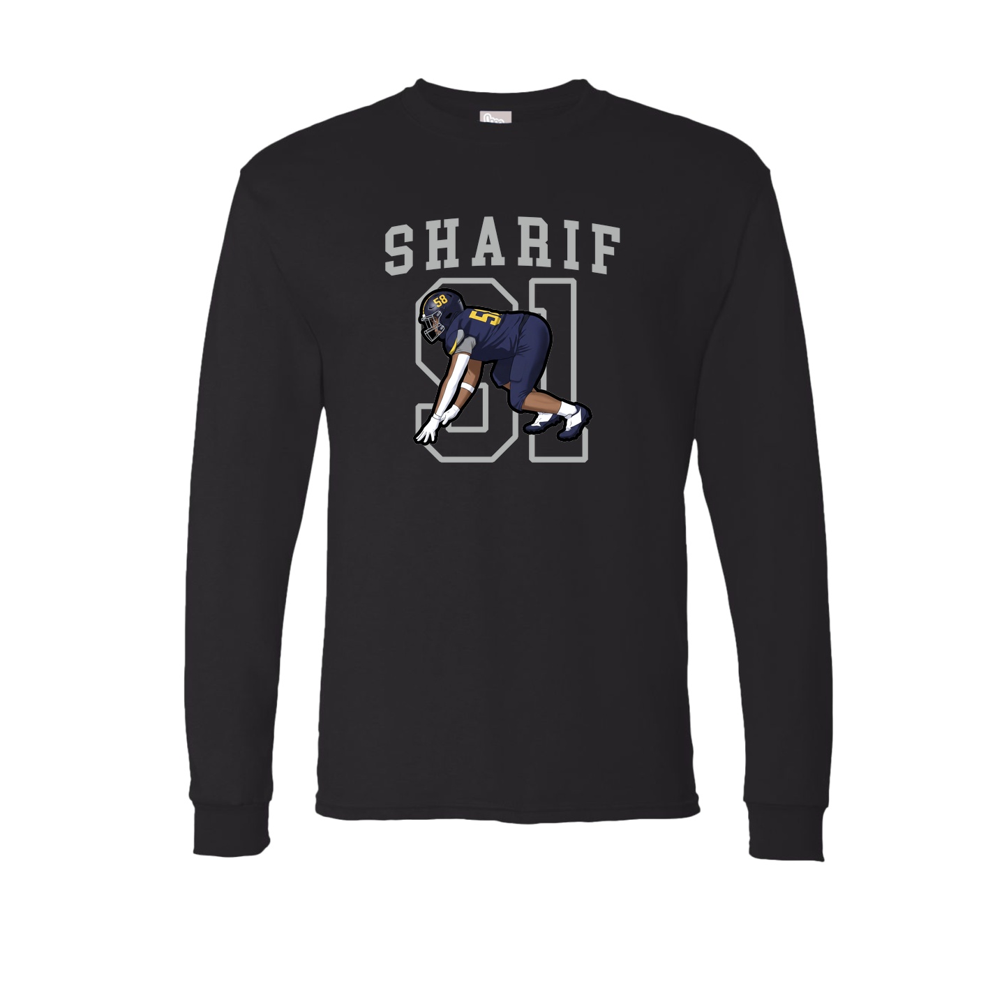 Long Sleeve Tee — Shirsey in Black