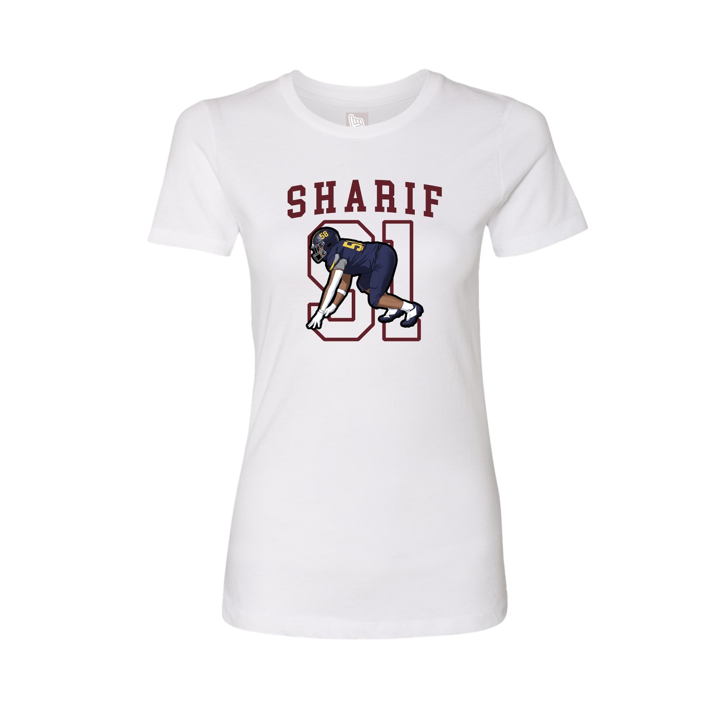 Fitted Women's Tee — Shirsey in White