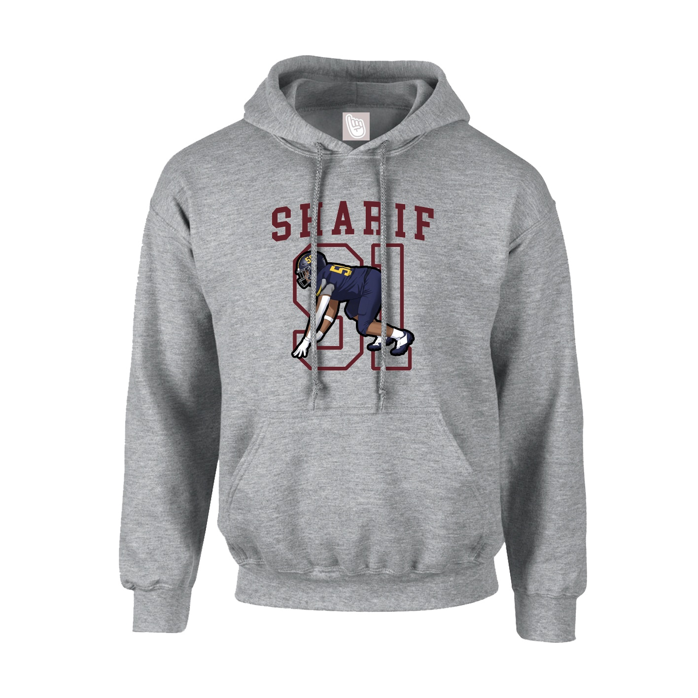 Youth Hoodie — Shirsey in Grey