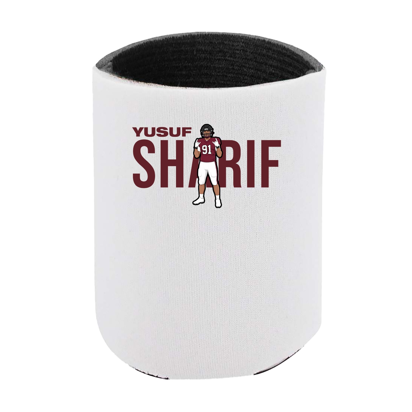 Can Holder — Player Name in White