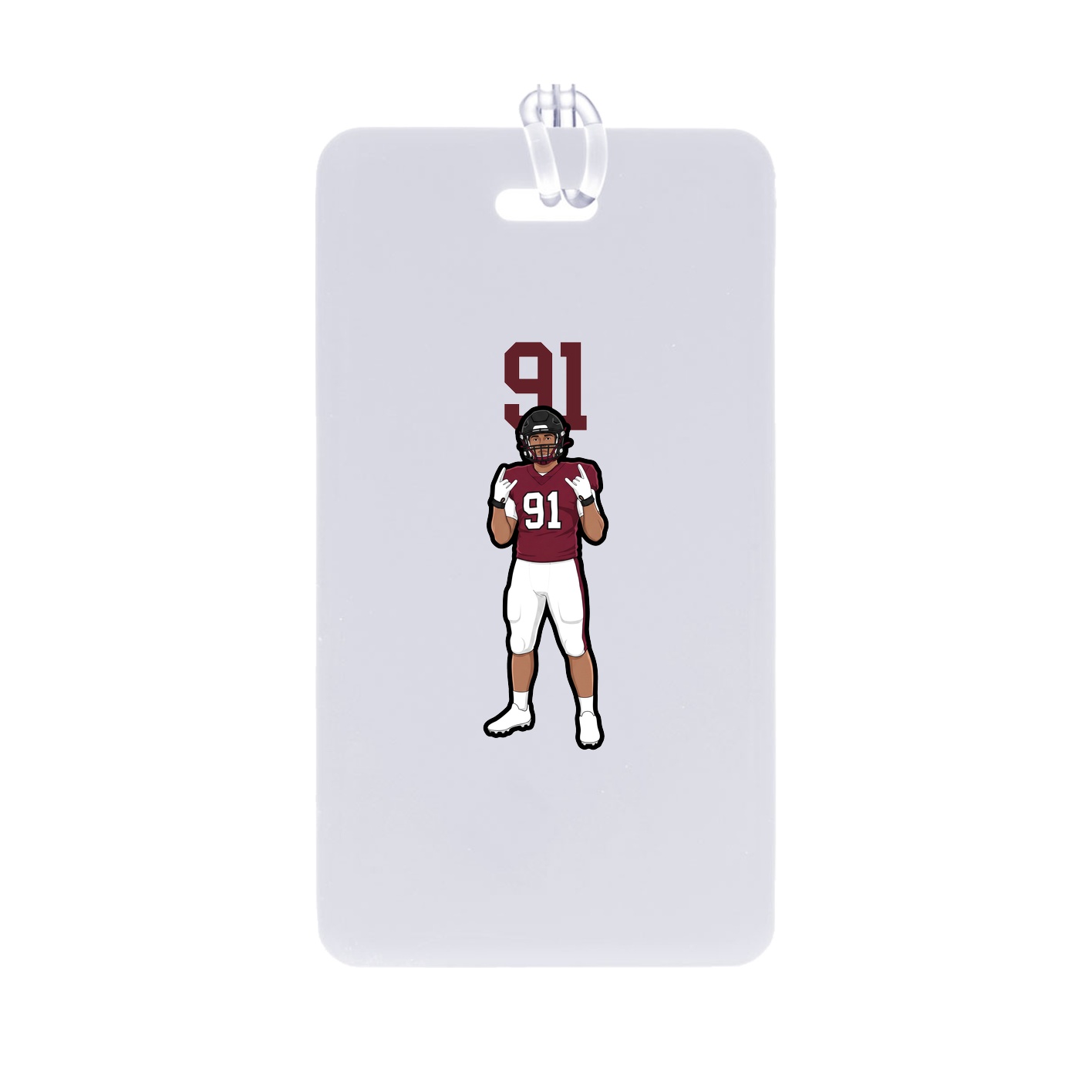 Bag Tag — Number Top in Classic