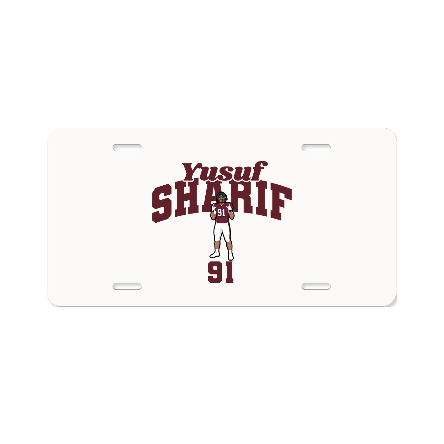 License Plate — Signature Arch in Classic
