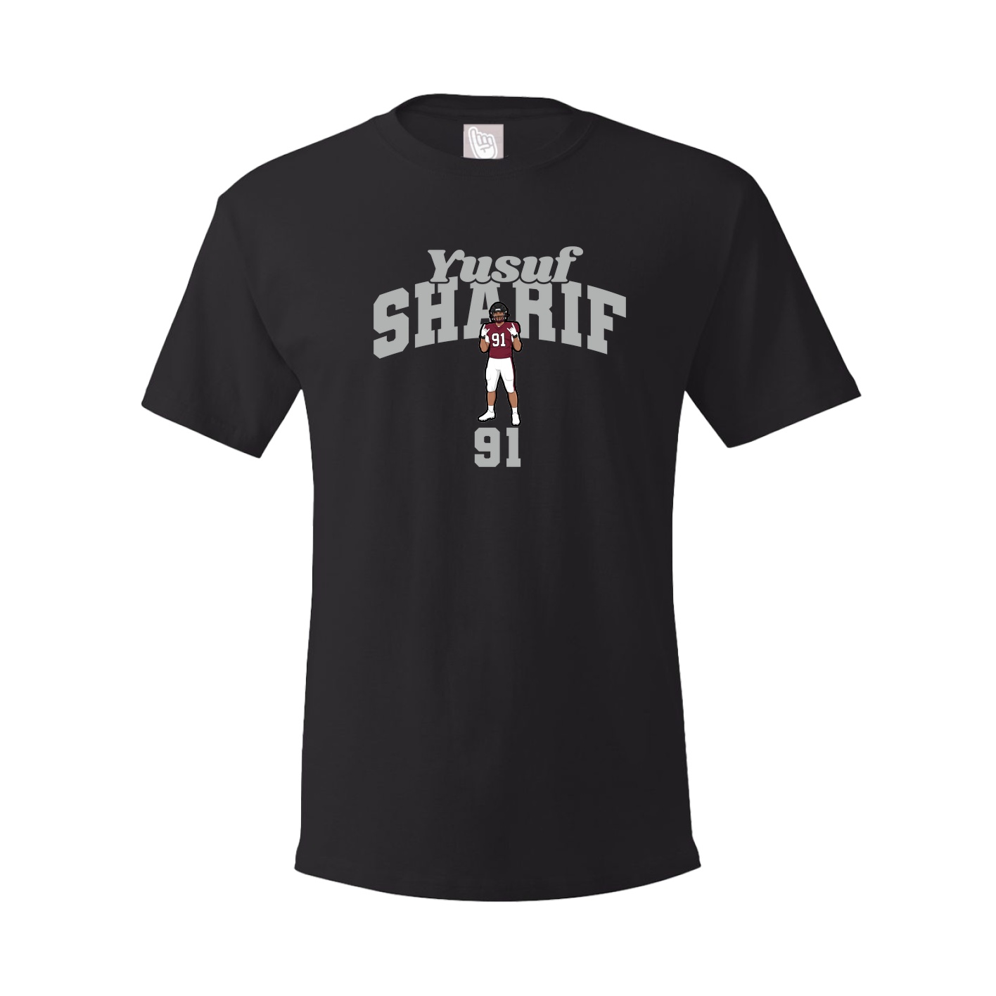Youth Tee — Signature Arch in Black