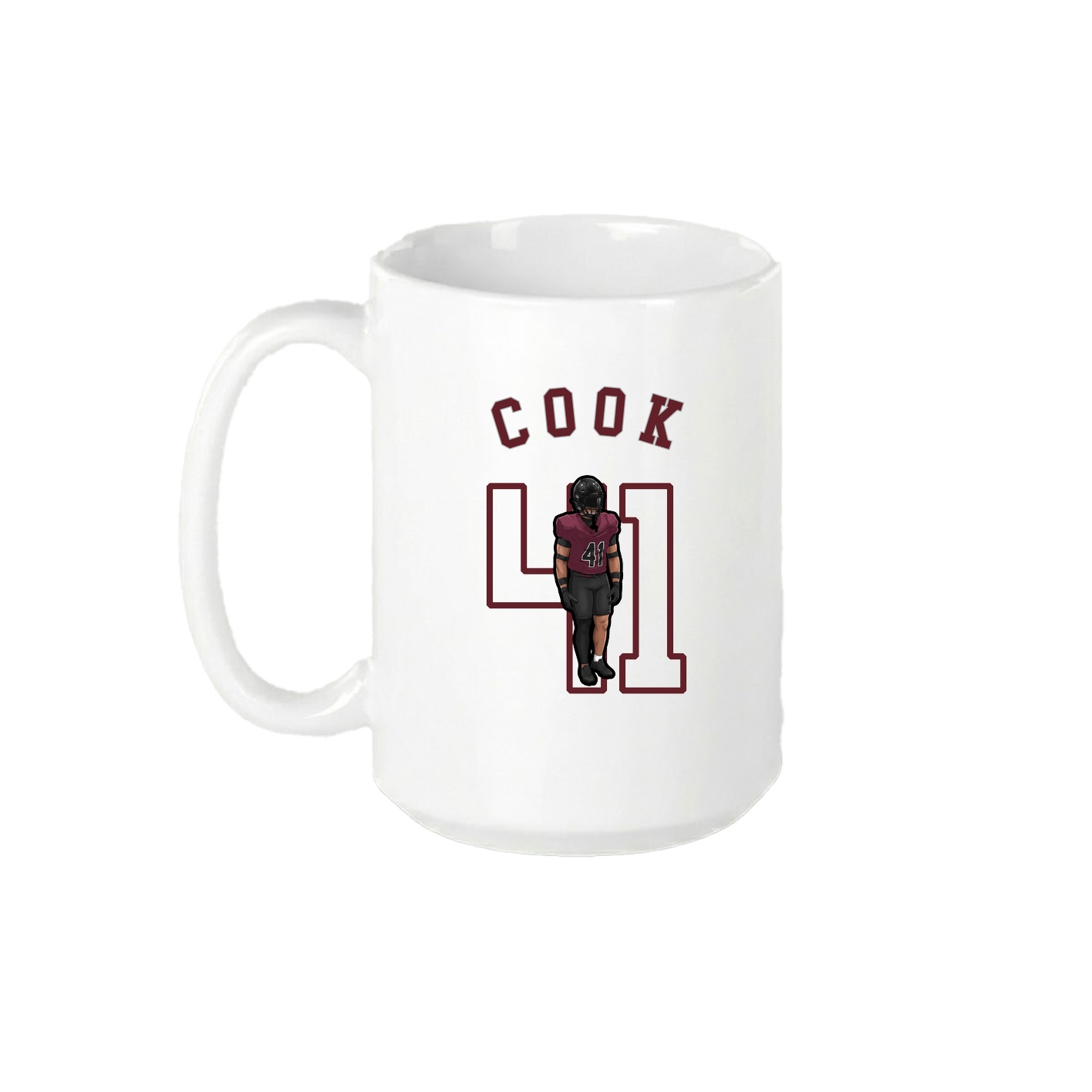 15oz Coffee Mug — Shirsey Arch in White