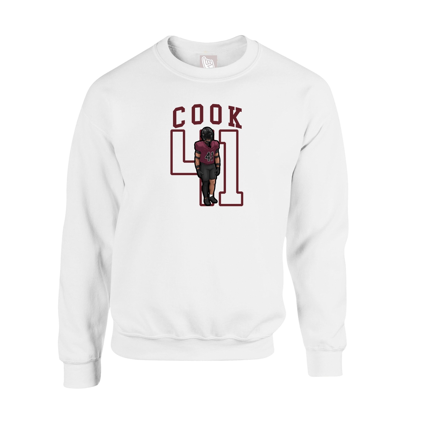 Fleece Crew — Shirsey in White