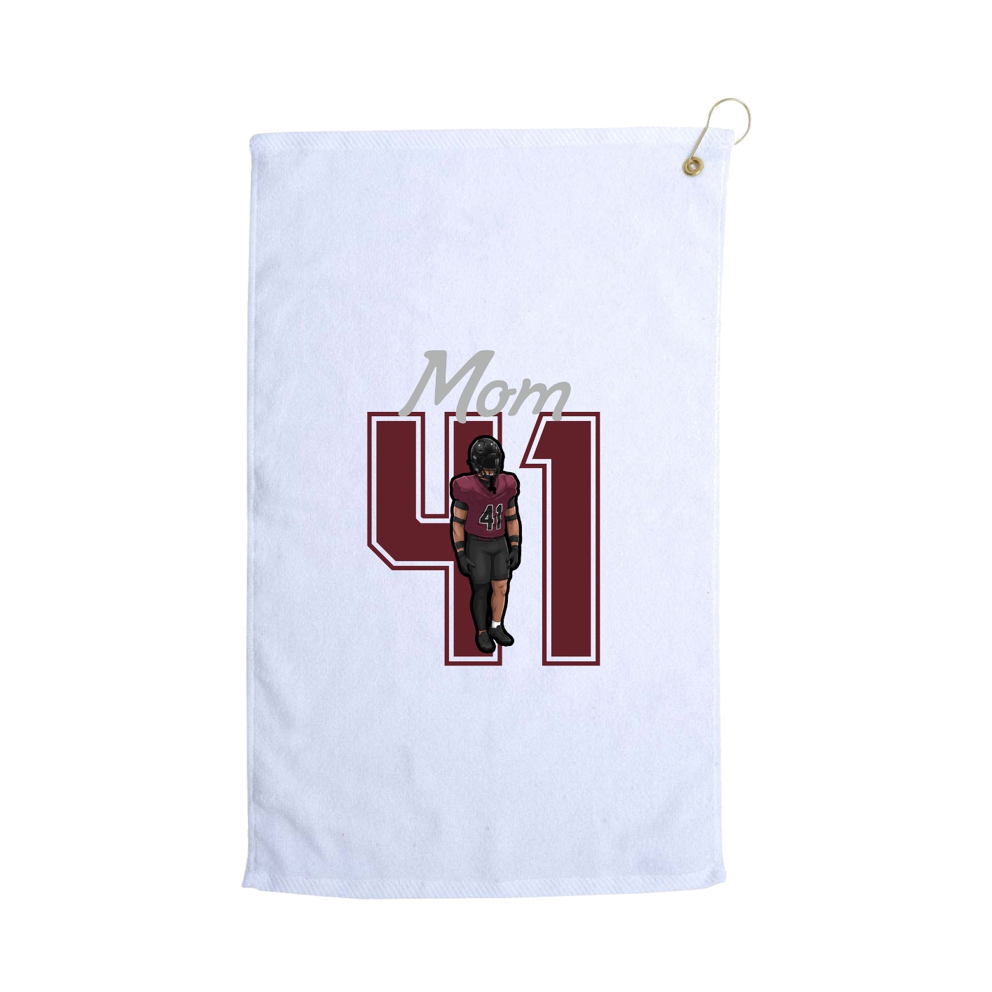 Golf Towel — Mothers Day Shirsey in White