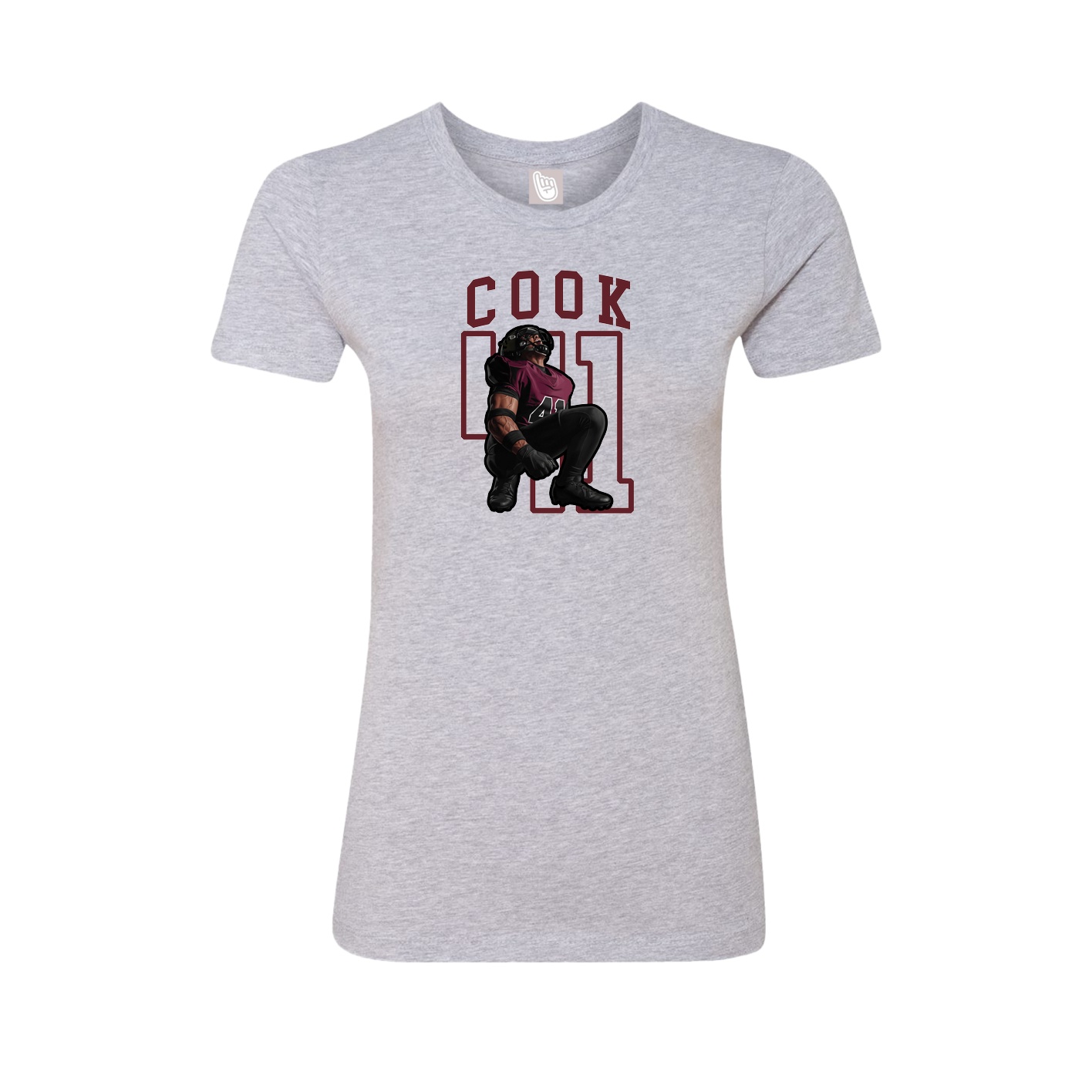 Womens Tee — Shirsey in Grey