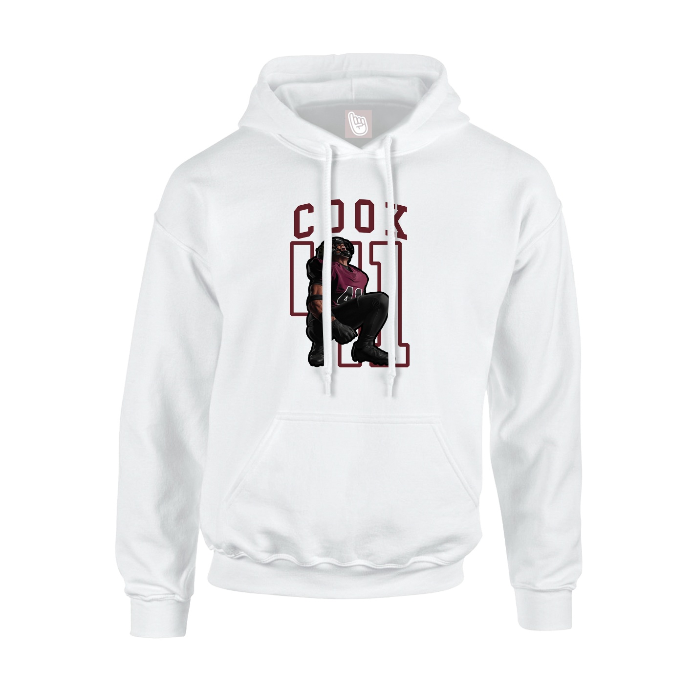Youth Hoodie — Shirsey in White