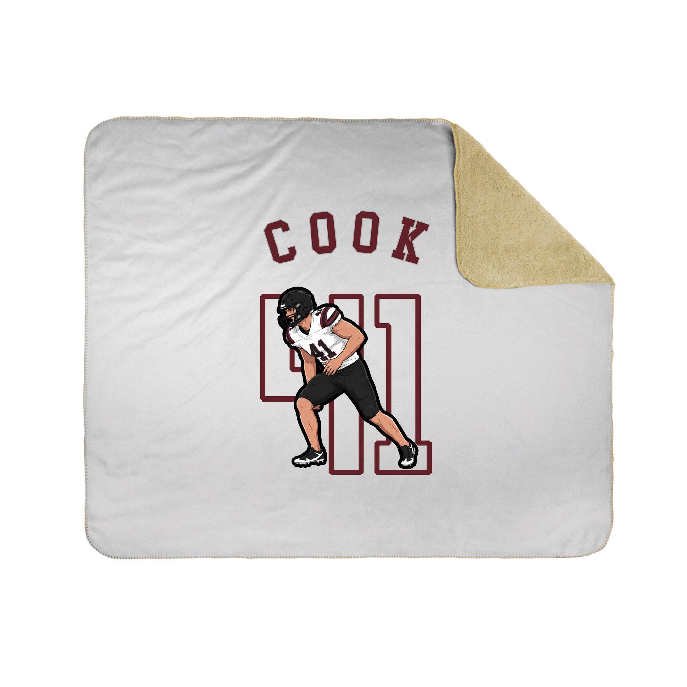 Throw Blanket — Shirsey Arch in White