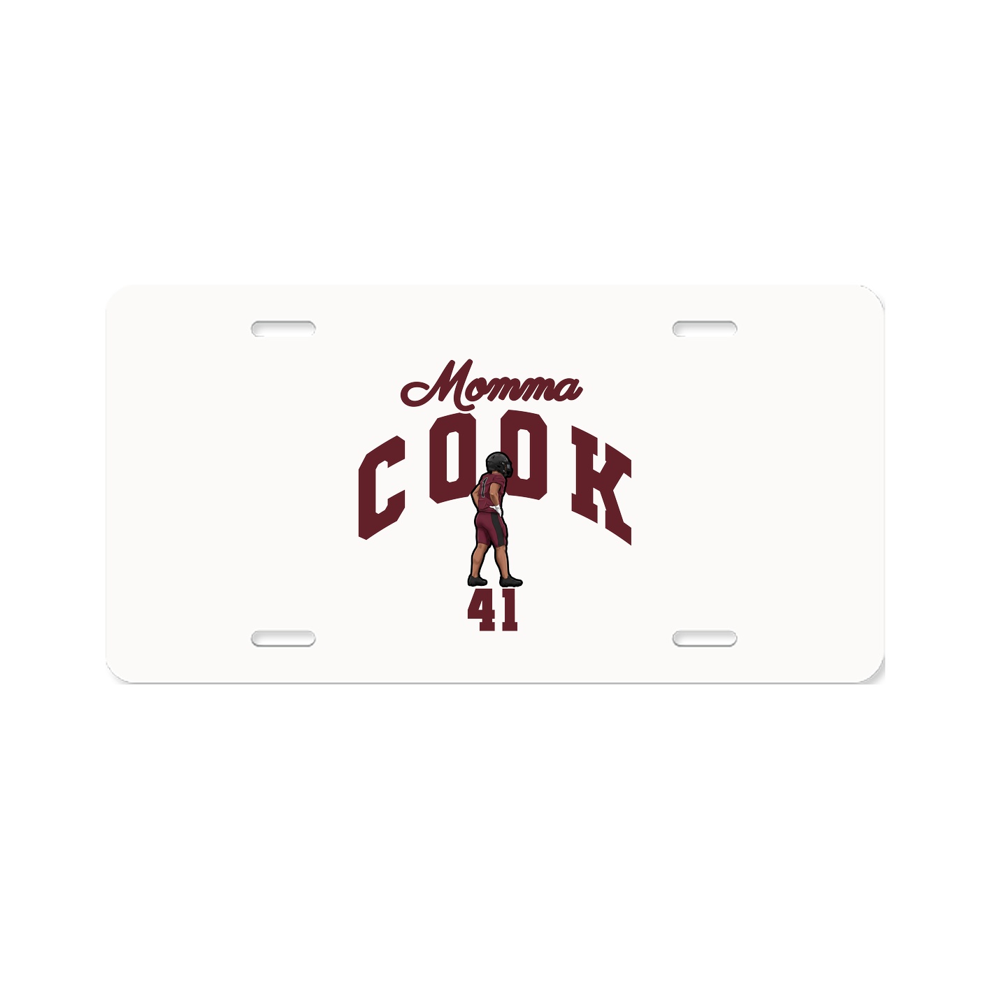 License Plate — Mothers Day Arch in Classic