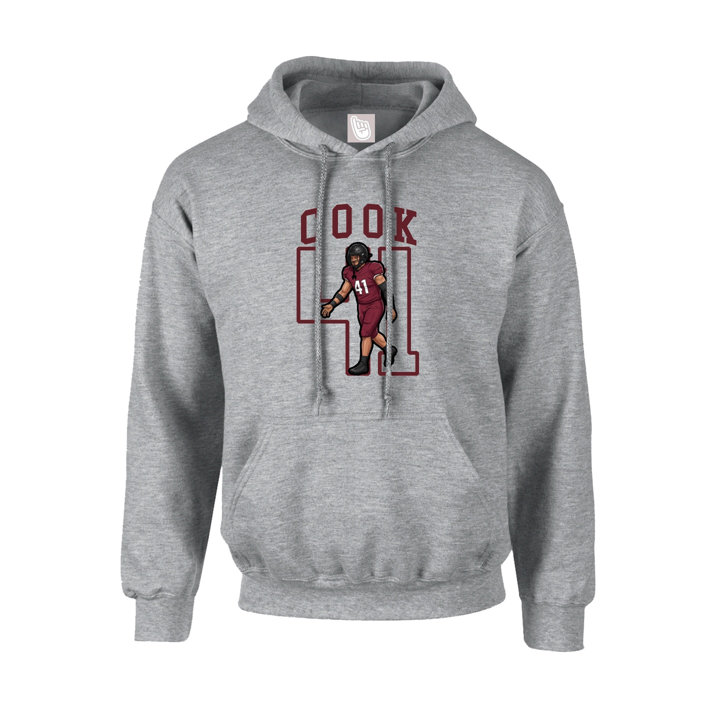 Youth Hoodie — Shirsey in Grey