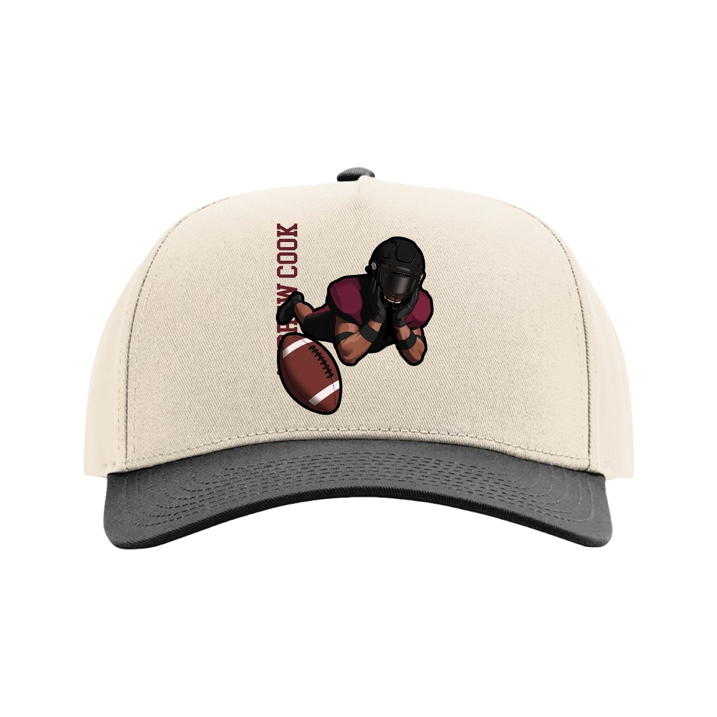 Full Fabric Five-Panel Champ Cap