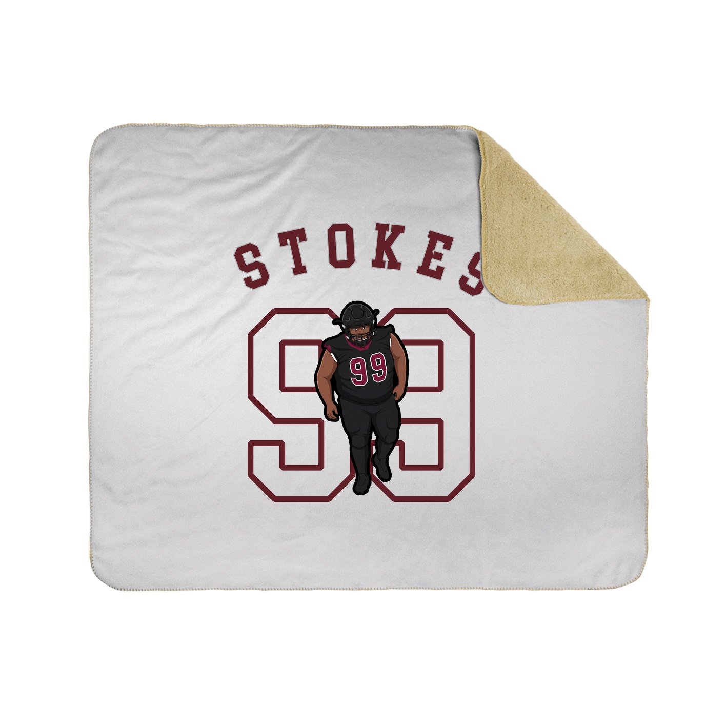 Throw Blanket — Shirsey Arch in White