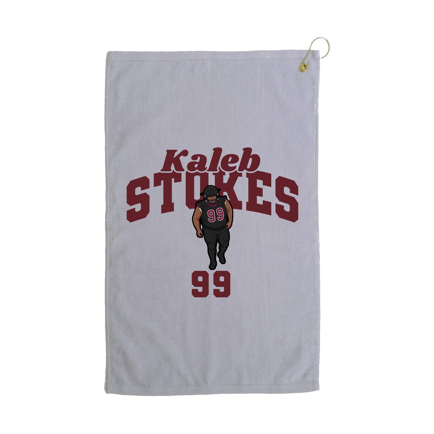 Golf Towel — Signature Arch in Grey