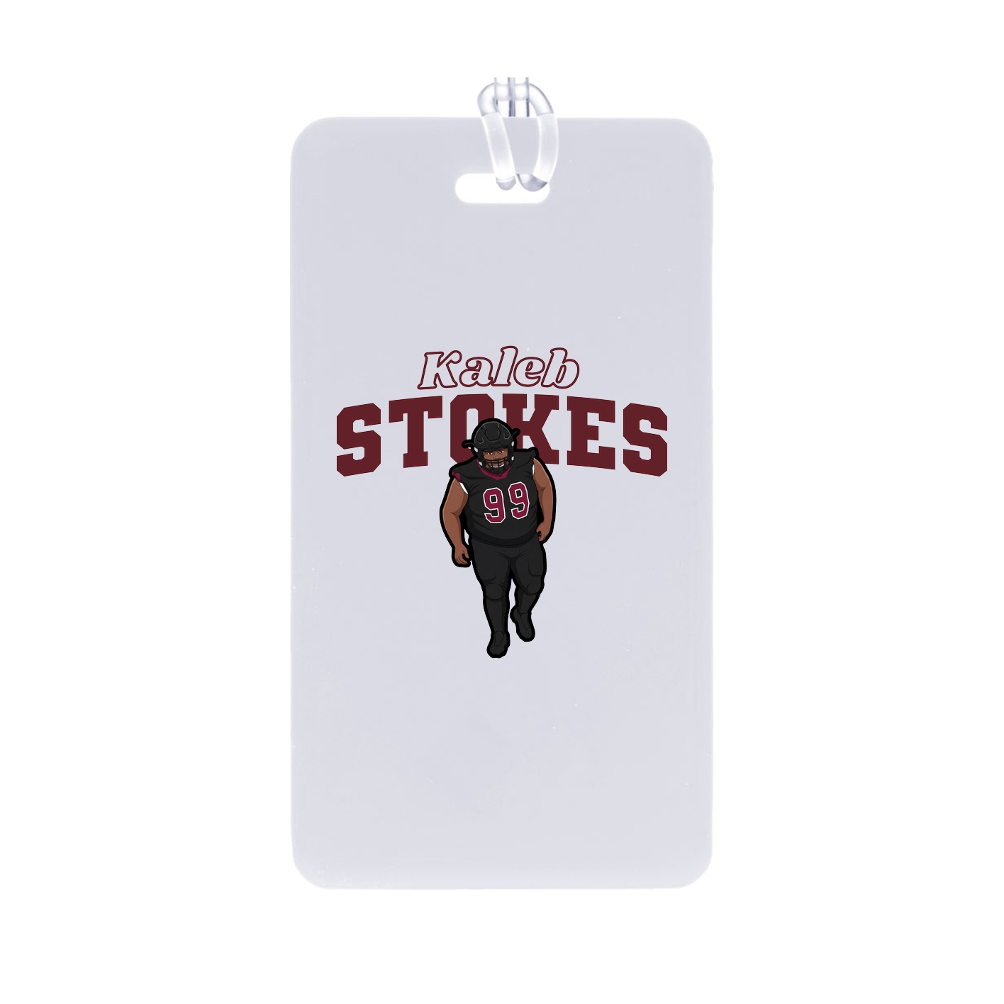 Bag Tag — Name Arch in Classic