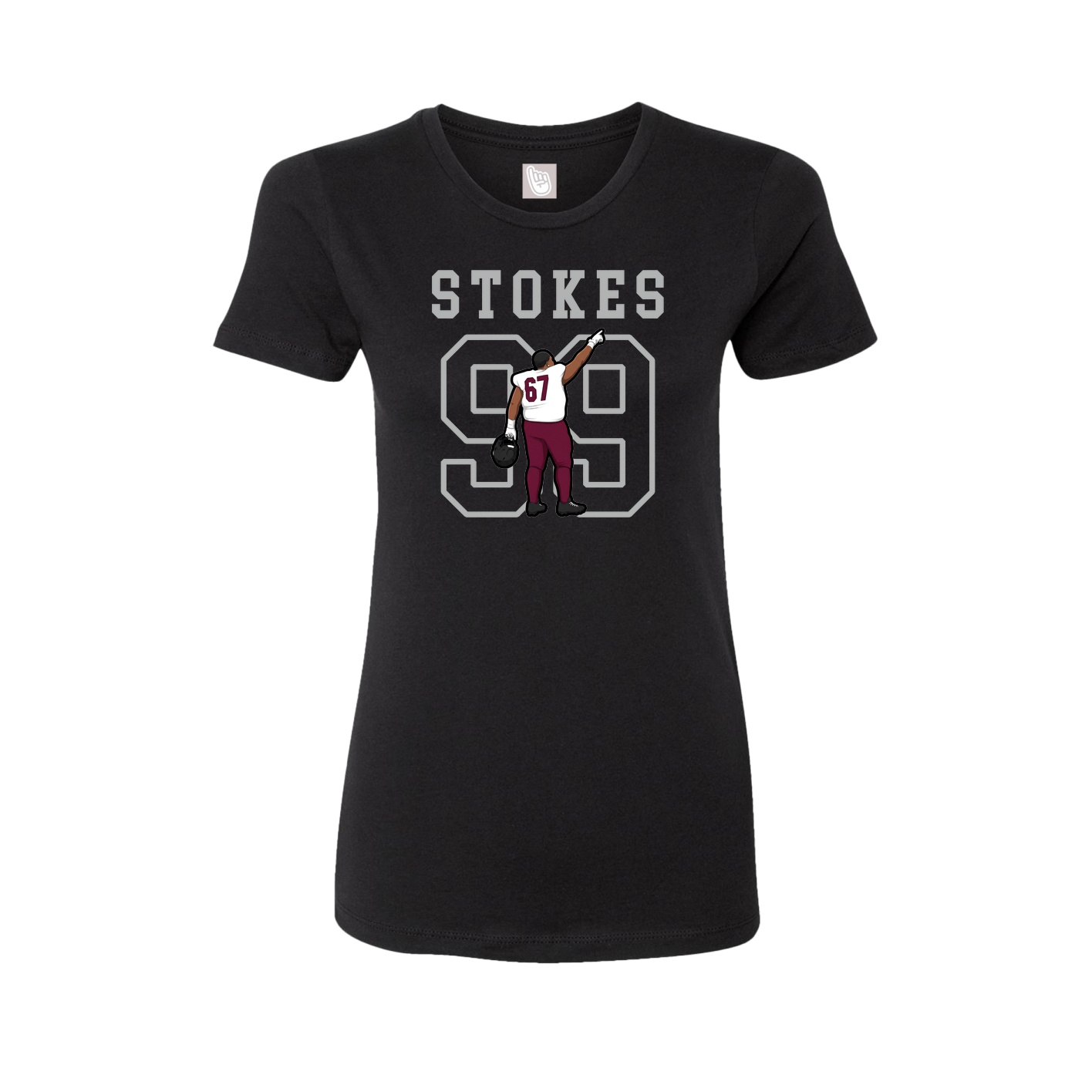 Fitted Women's Tee — Shirsey in Black