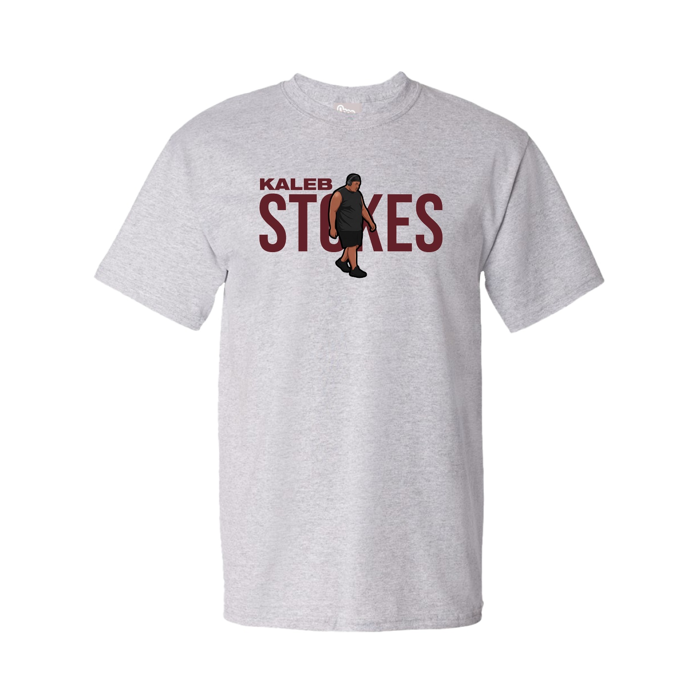 Youth Tee — Player Name in Grey