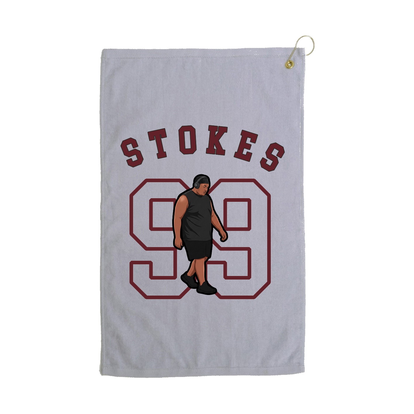 Golf Towel — Shirsey Arch in Grey