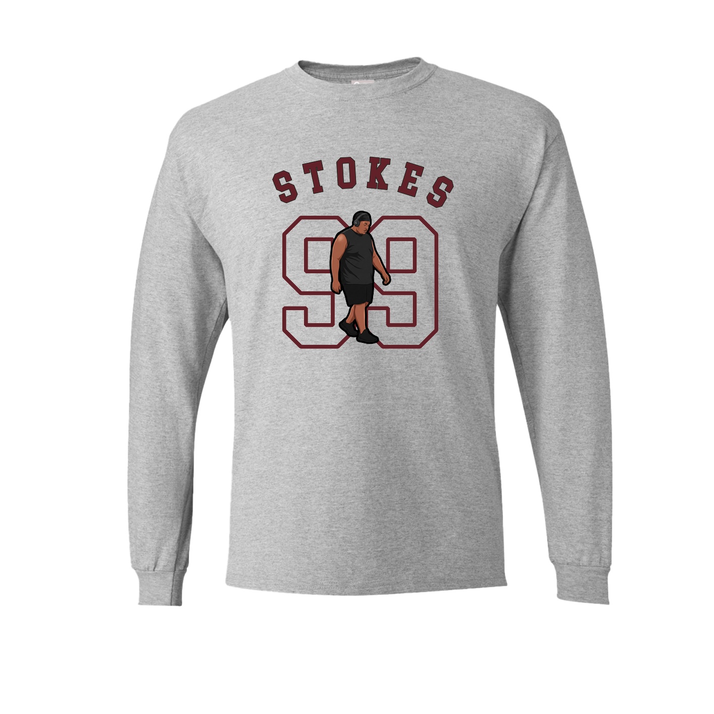 Long Sleeve Tee — Shirsey Arch in Grey