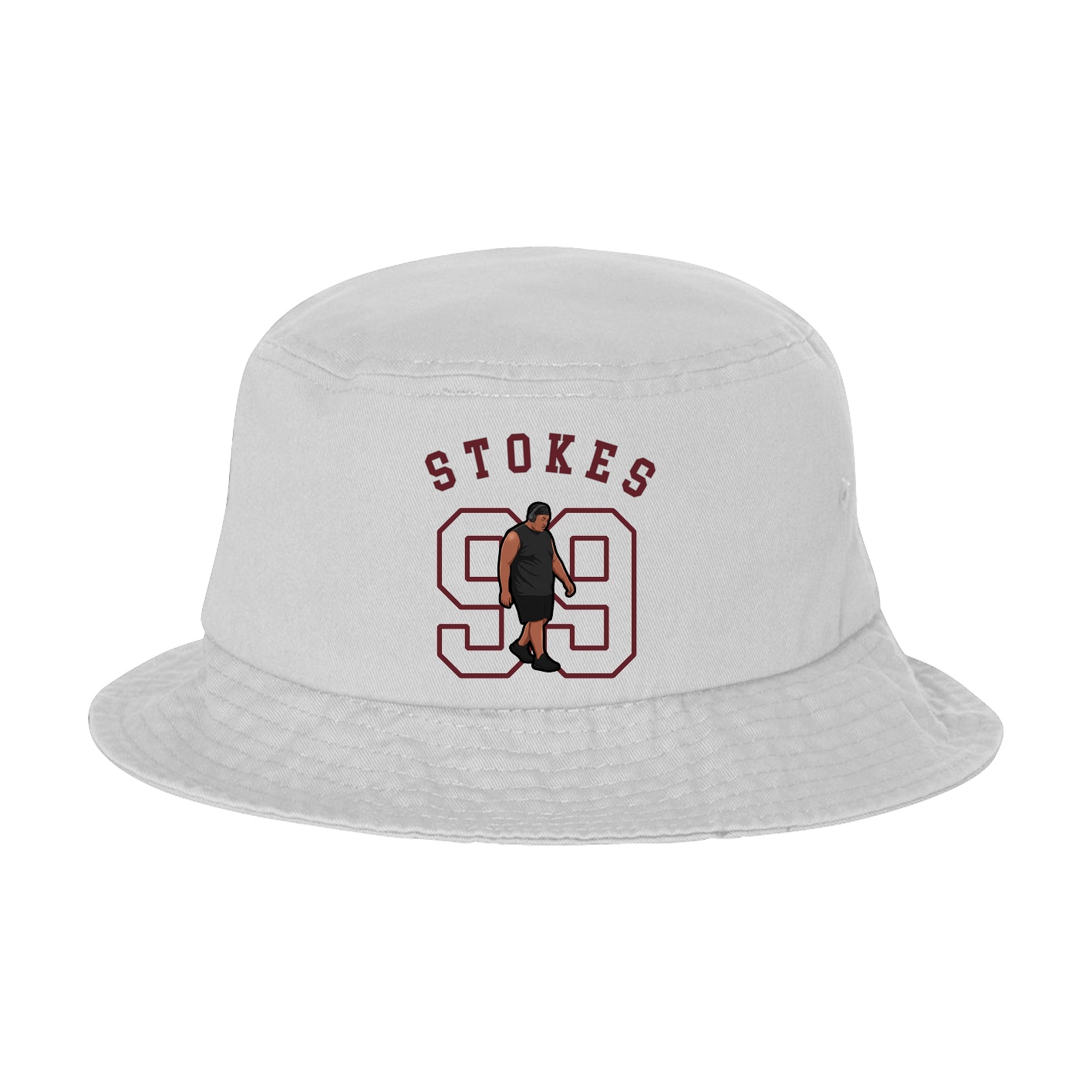 Bucket Cap — Shirsey Arch in White