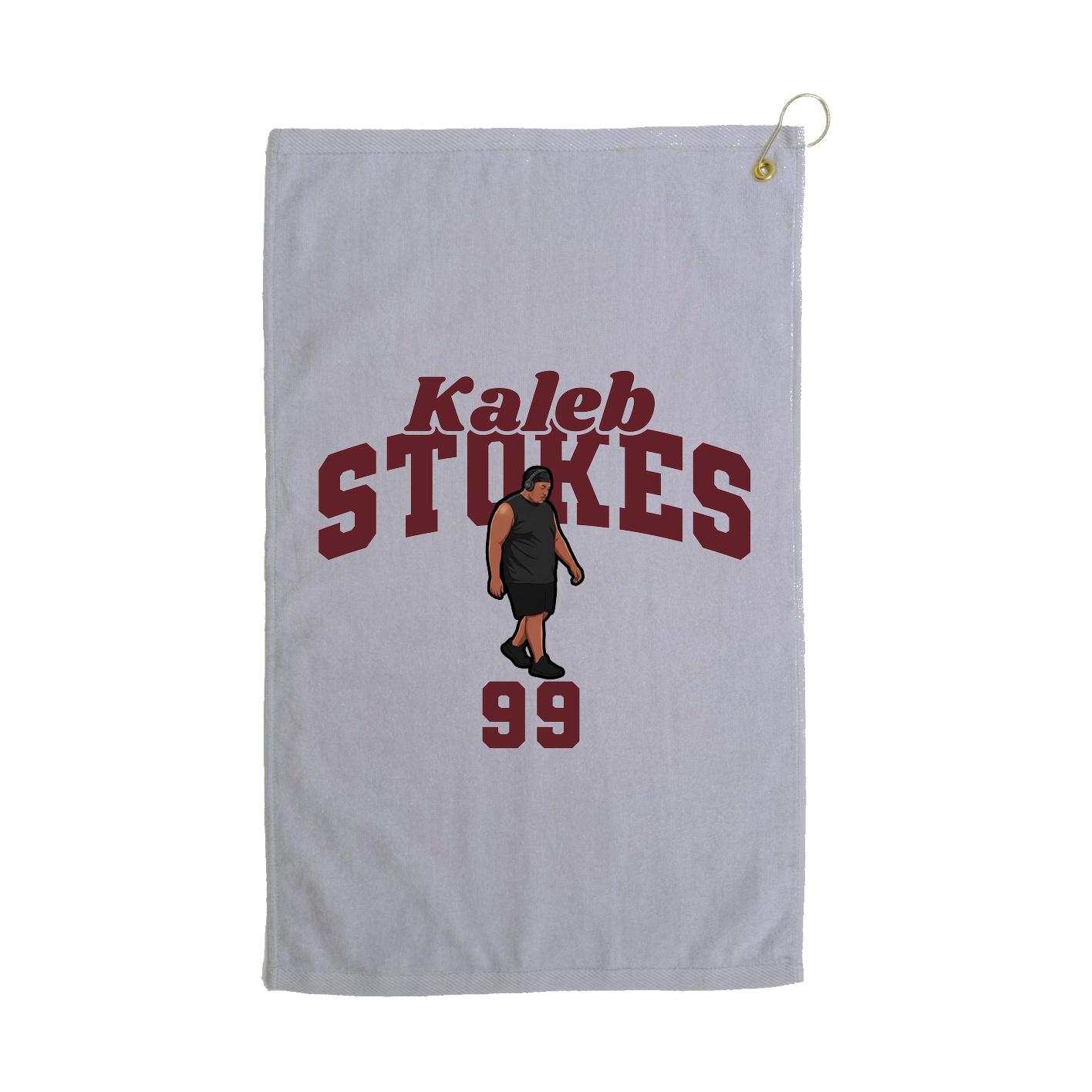 Golf Towel — Signature Arch in Grey