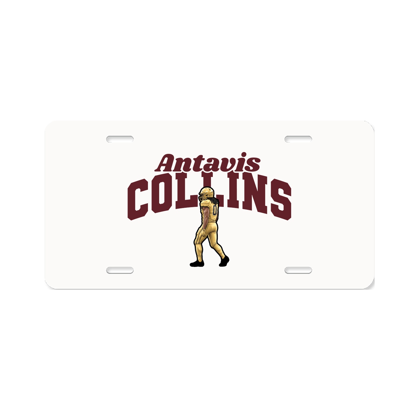 License Plate — Signature Arch in Classic