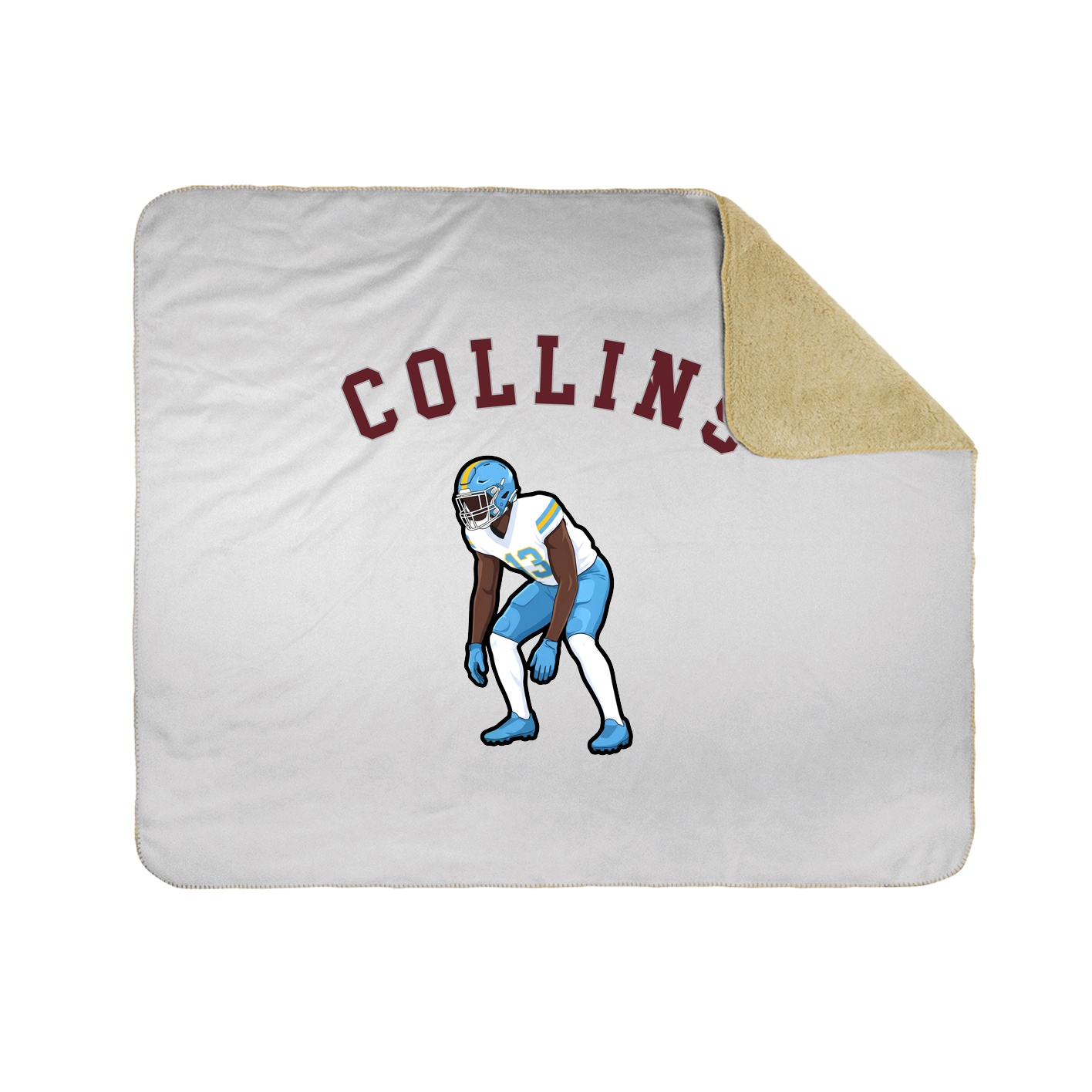 Throw Blanket — Shirsey Arch in White
